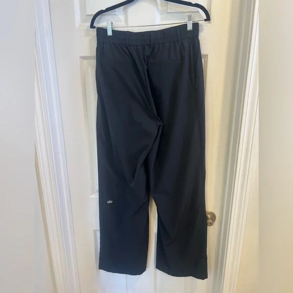 ALO Yoga Black High Waist Pursuit trouser (long) - Picture 3 of 6